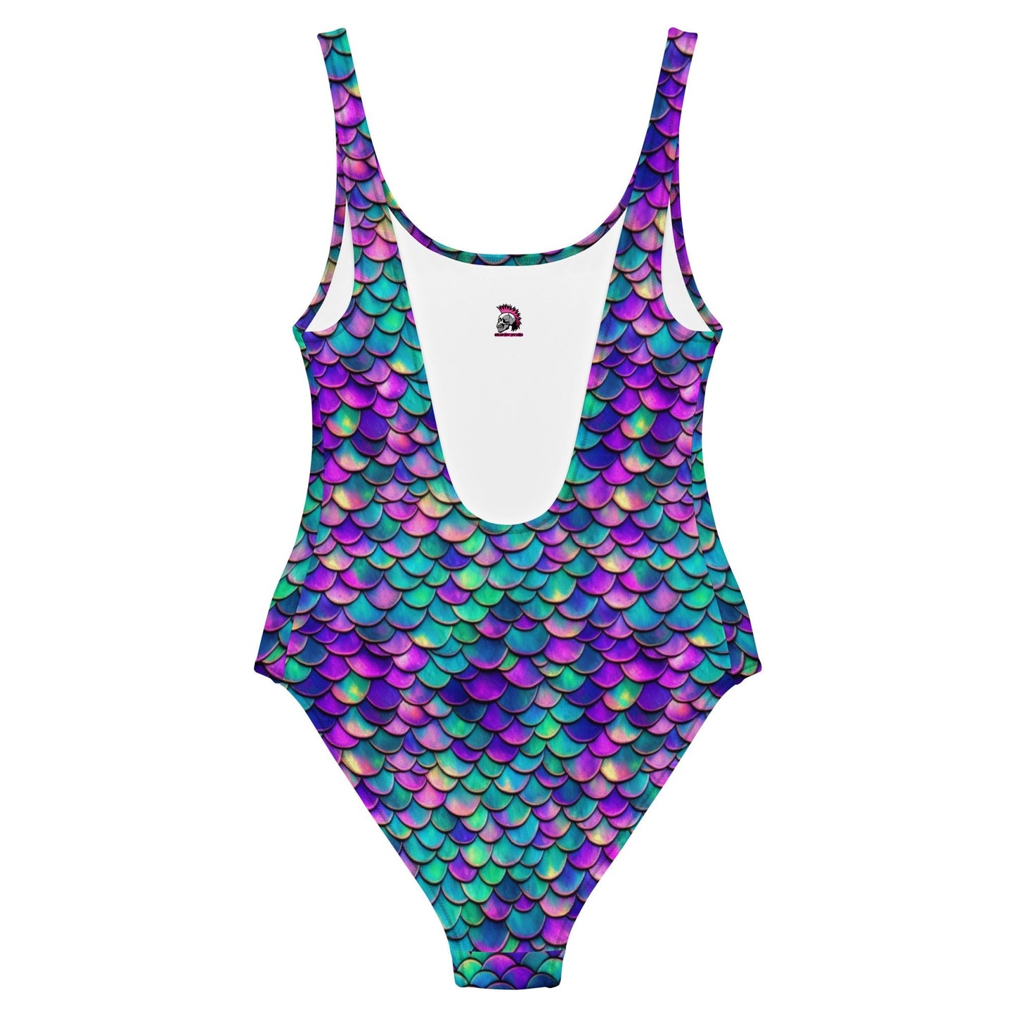 Colorful Mermaid Scales One - Piece Swimsuit - Graphic Punks