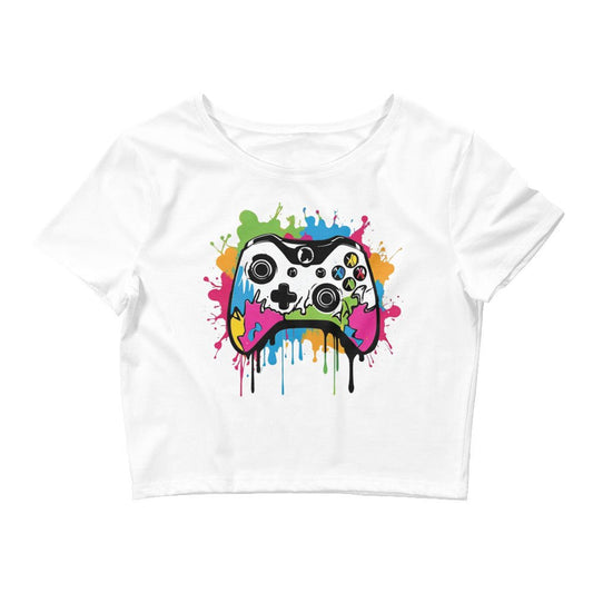 Controller Women’s Crop Tee - Graphic Punks