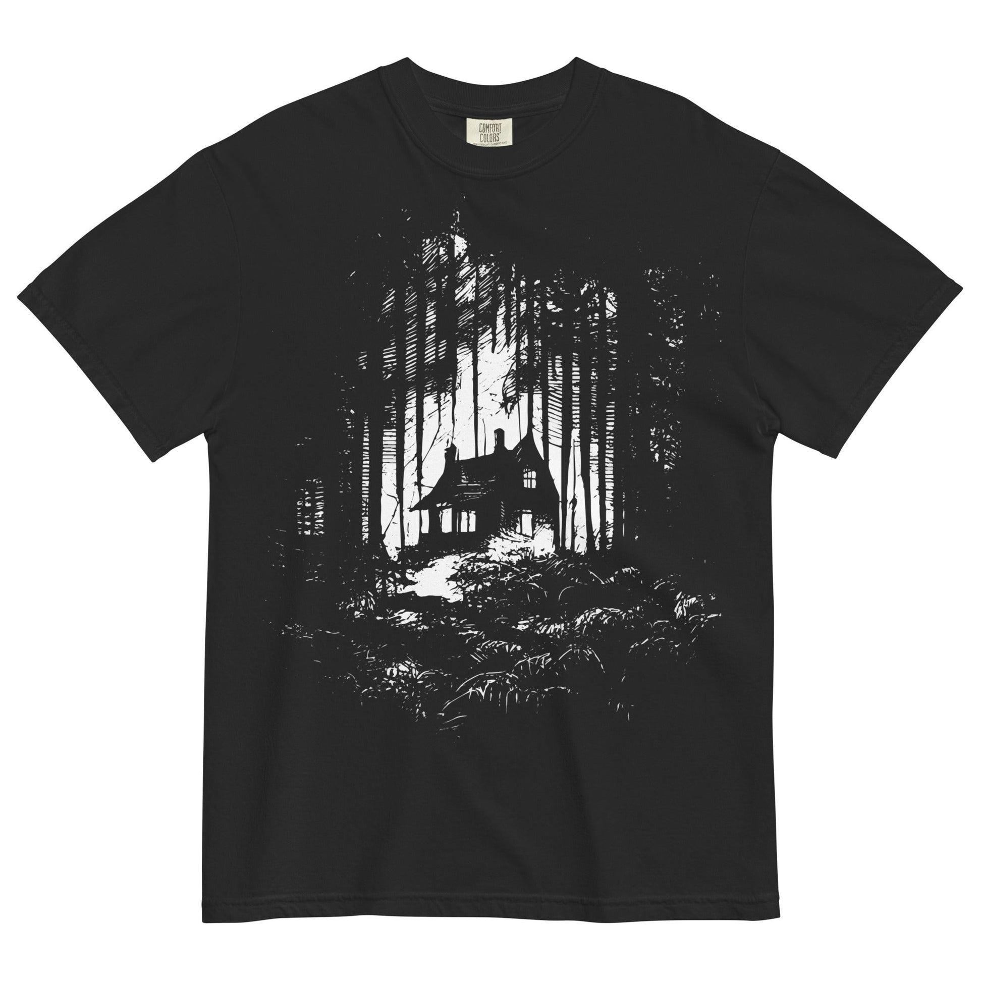 Creepy Shack Unisex Garment - Dyed Heavyweight T-Shirt - Graphic Punks