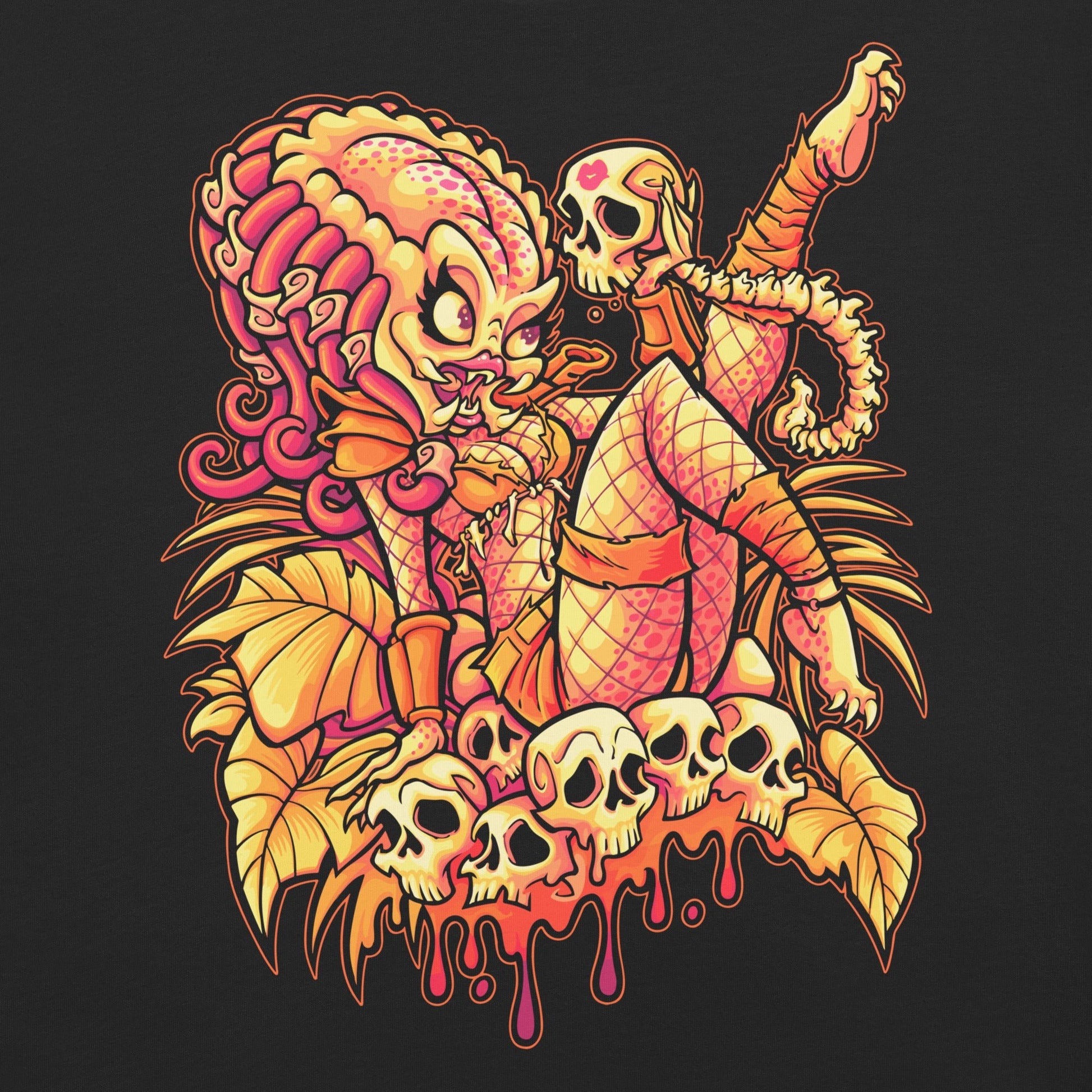 Cthulhu Garment - Dyed Heavyweight T-Shirt - Graphic Punks