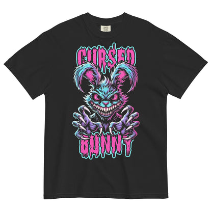 Cursed Bunny Garment - Dyed Heavyweight T-Shirt - Graphic Punks