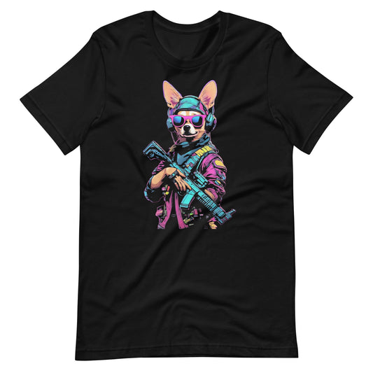 Cyber Punk Chihuahua Unisex Tee - Graphic Punks