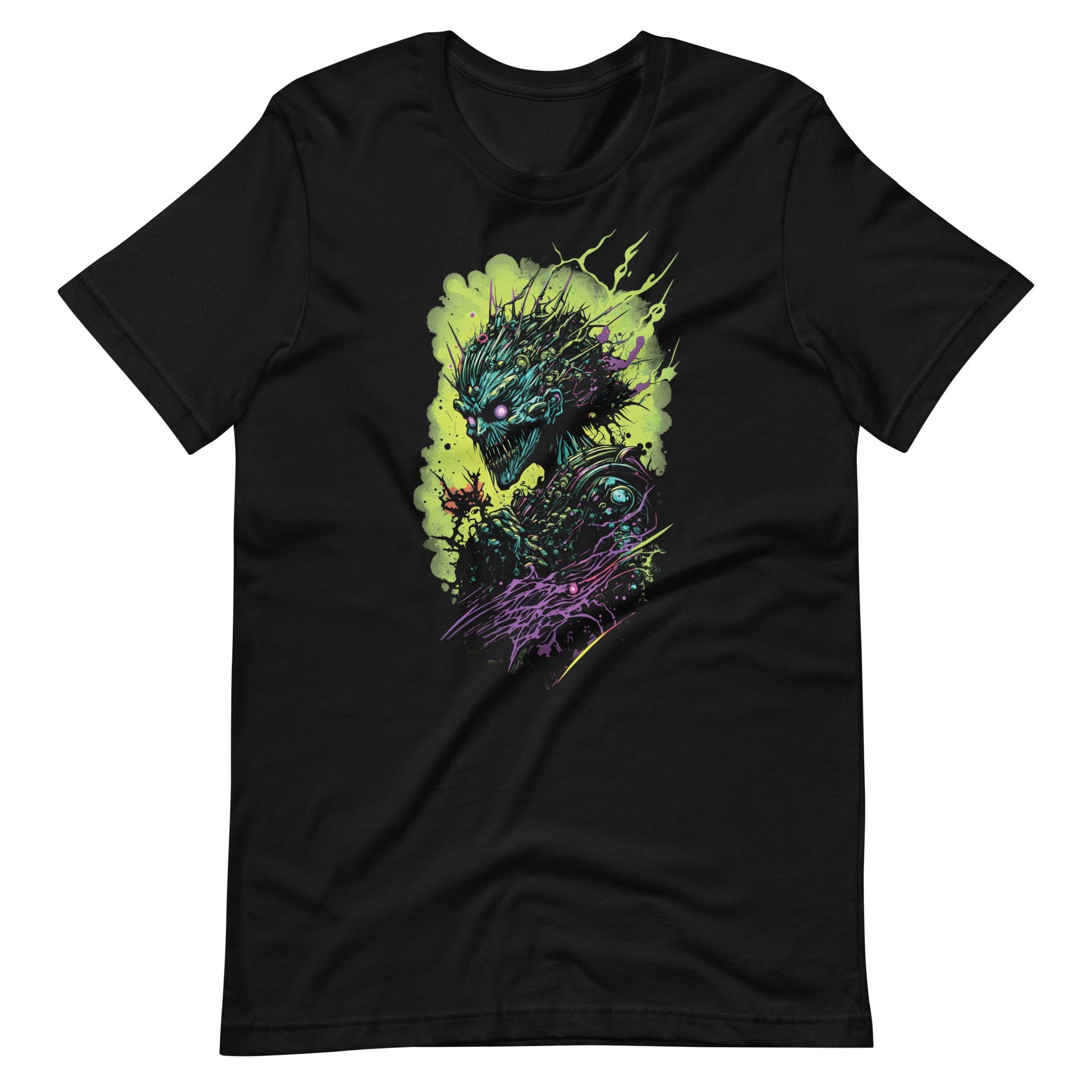 Cyberpunk Color Glitch Unisex t - shirt - Graphic Punks