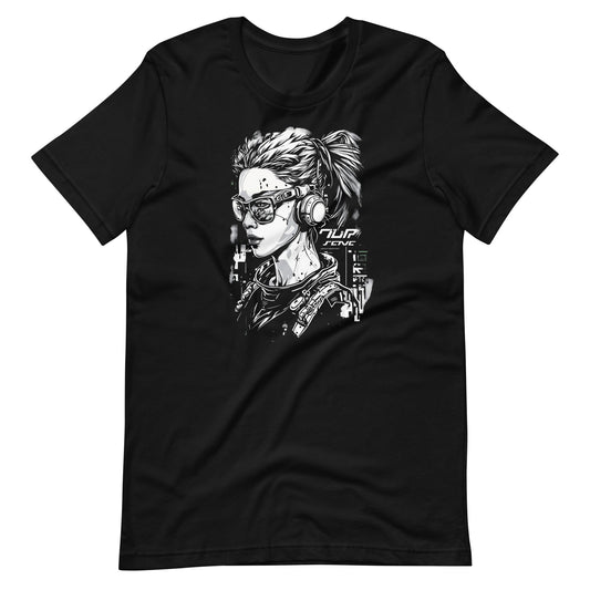 Cyberpunk Color Glitch Unisex t - shirt - Graphic Punks