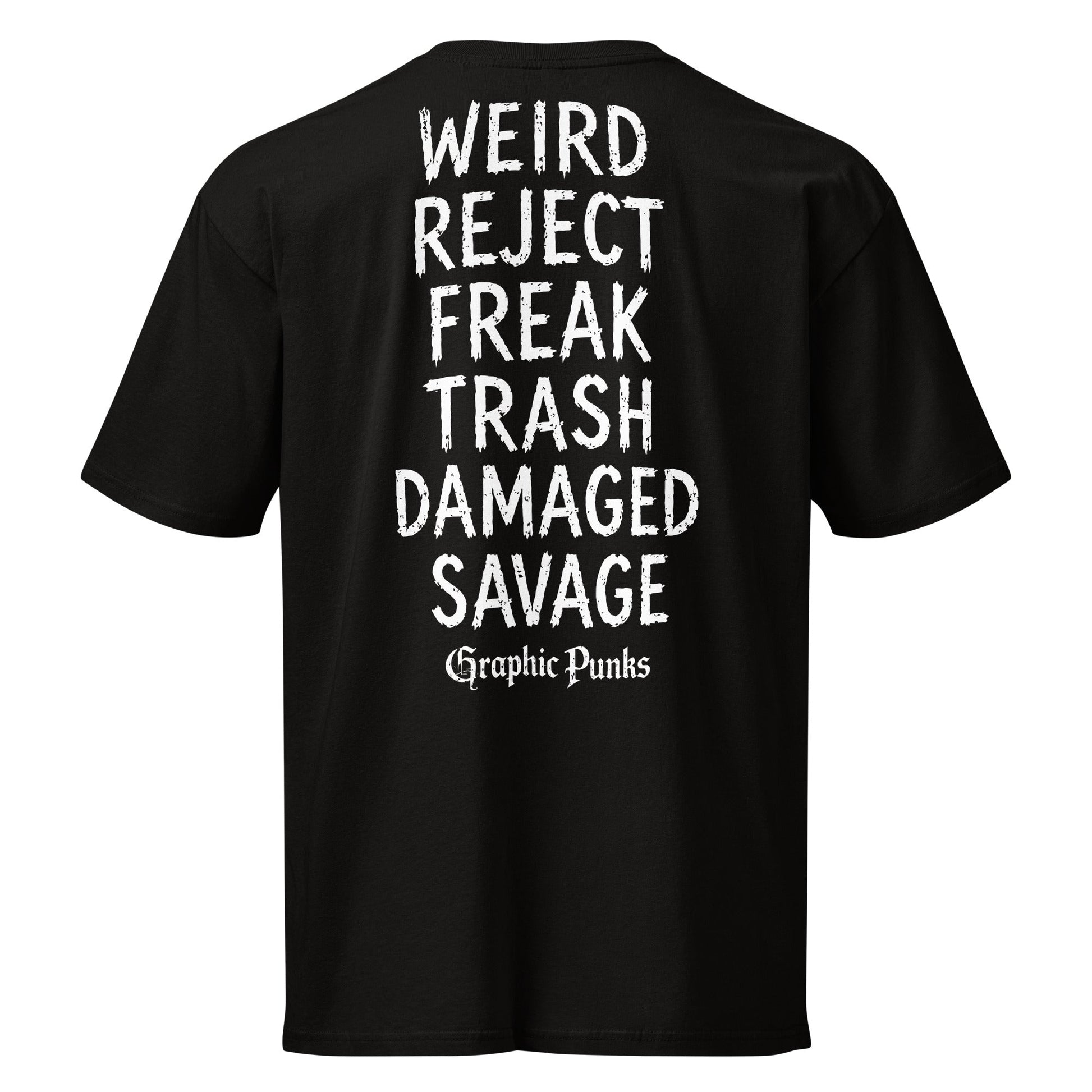 Damaged Goods Premium Cotton T-Shirt - Graphic Punks