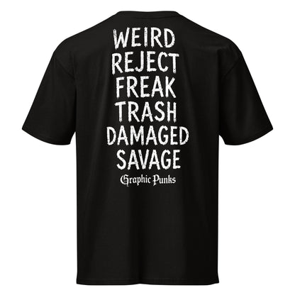 Damaged Goods Premium Cotton T-Shirt - Graphic Punks