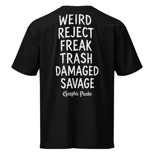 Damaged Goods Premium Cotton T-Shirt - Graphic Punks