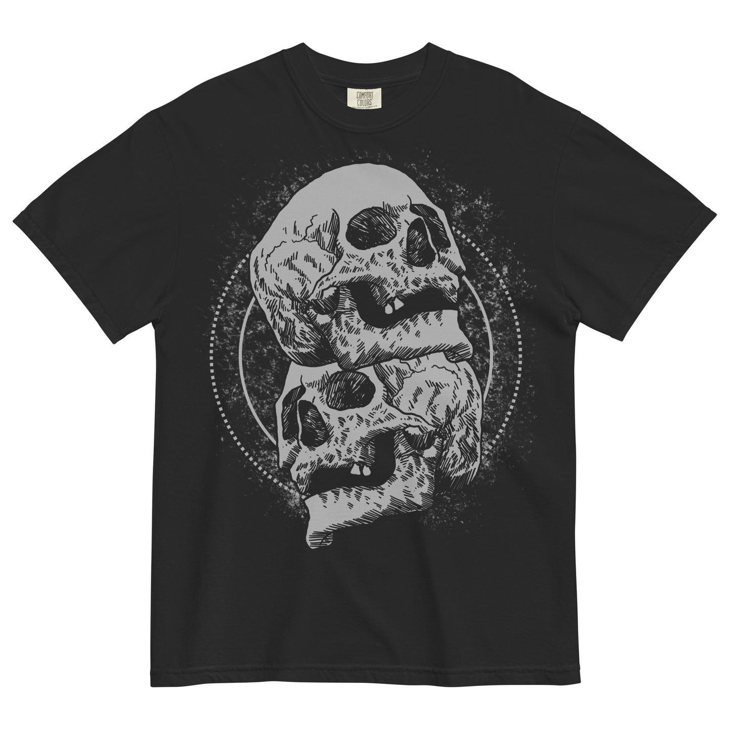 Dark Garment - Dyed Heavyweight T-Shirt - Graphic Punks