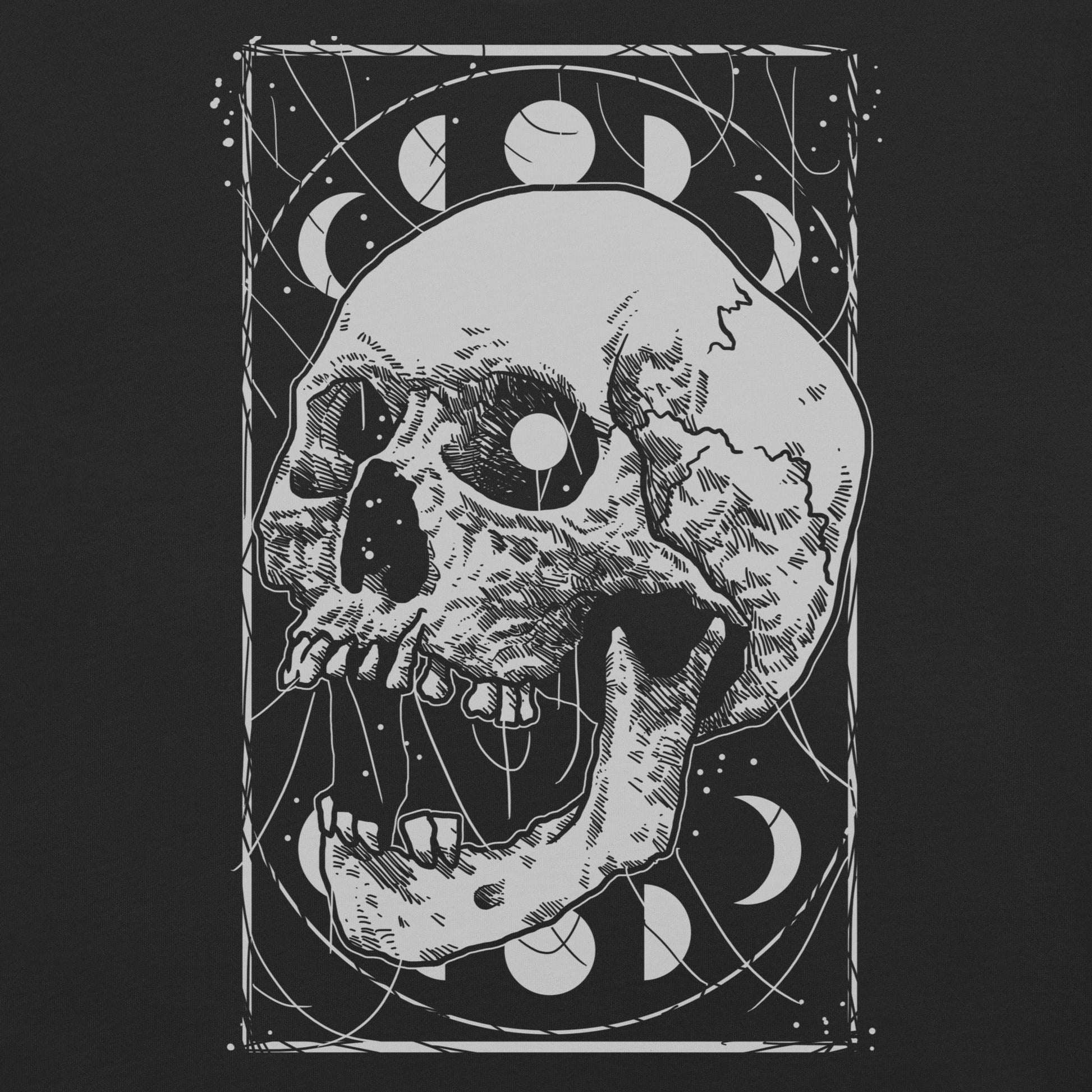 Dark Skull Garment - Dyed Heavyweight T-Shirt - Graphic Punks