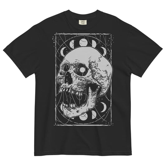 Dark Skull Garment - Dyed Heavyweight T-Shirt - Graphic Punks