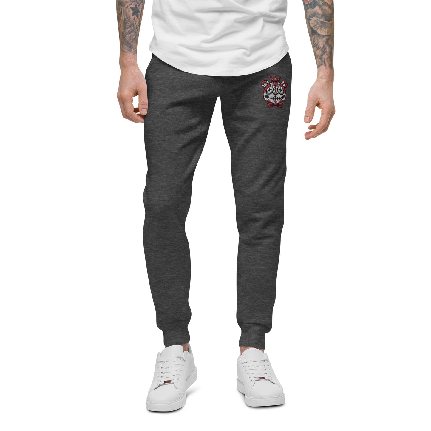 Dead Bear Unisex Fleece Sweatpants - Graphic Punks