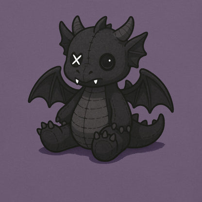 Dragon Plushie Garment - Dyed Heavyweight T-Shirt - Graphic Punks