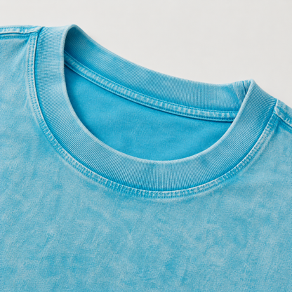 Toxic Scoop Snow Washed Oversized Tee