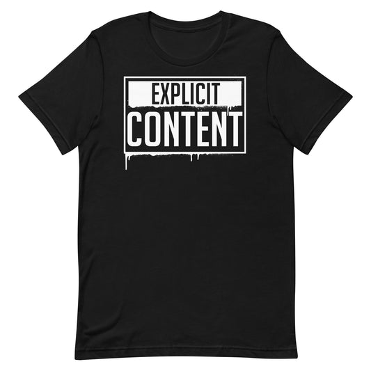 Explicit Content Unisex T-Shirt - Graphic Punks