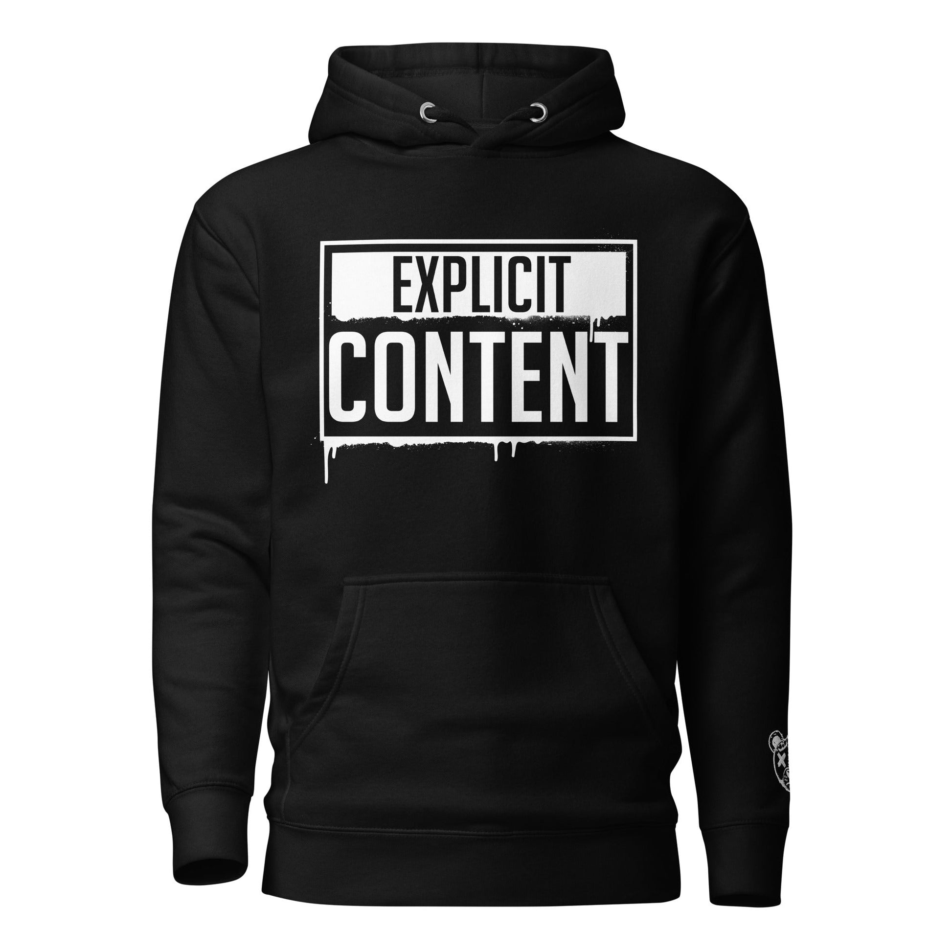 Explicit Content Warning Unisex Hoodie - Graphic Punks