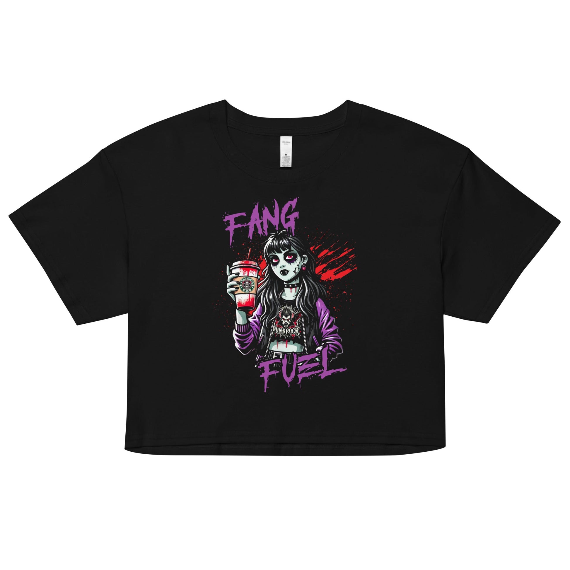 Fang Fuel Women’s crop top - Graphic Punks