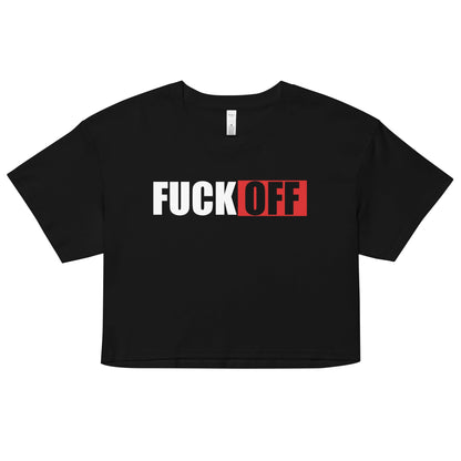 F*CK OFF Crop Top - Graphic Punks
