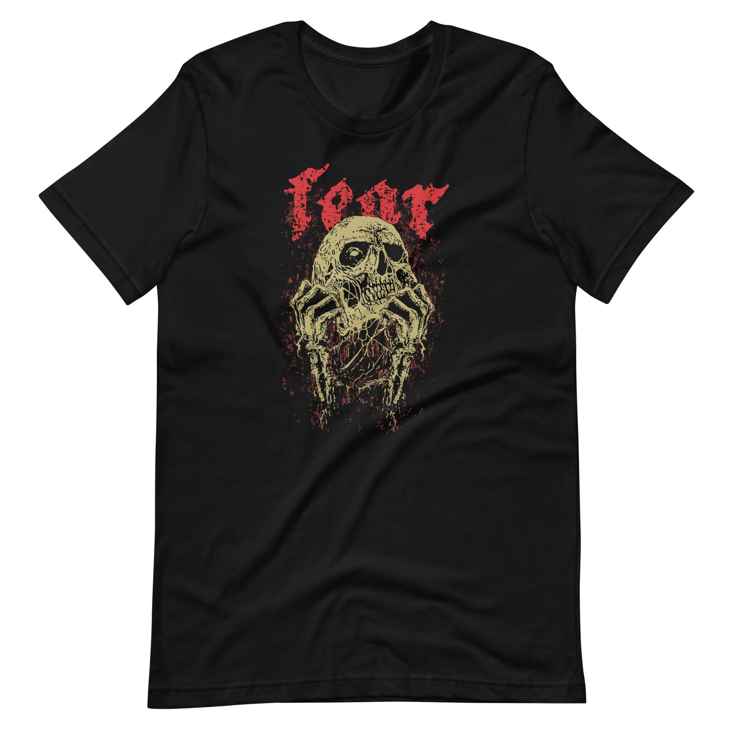 Fear Skull Unisex t - shirt - Graphic Punks