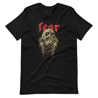 Fear Skull Unisex t - shirt - Graphic Punks