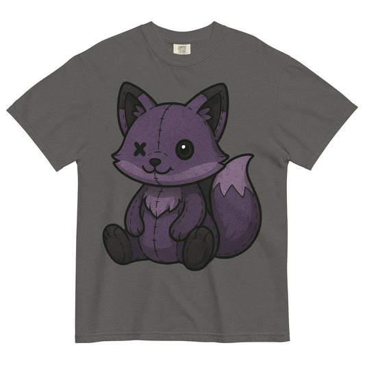 Fox Plushie Unisex Garment - Dyed T-Shirt - Graphic Punks