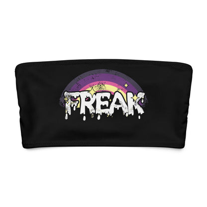 Freak Bandeau Bikini Top - Graphic Punks
