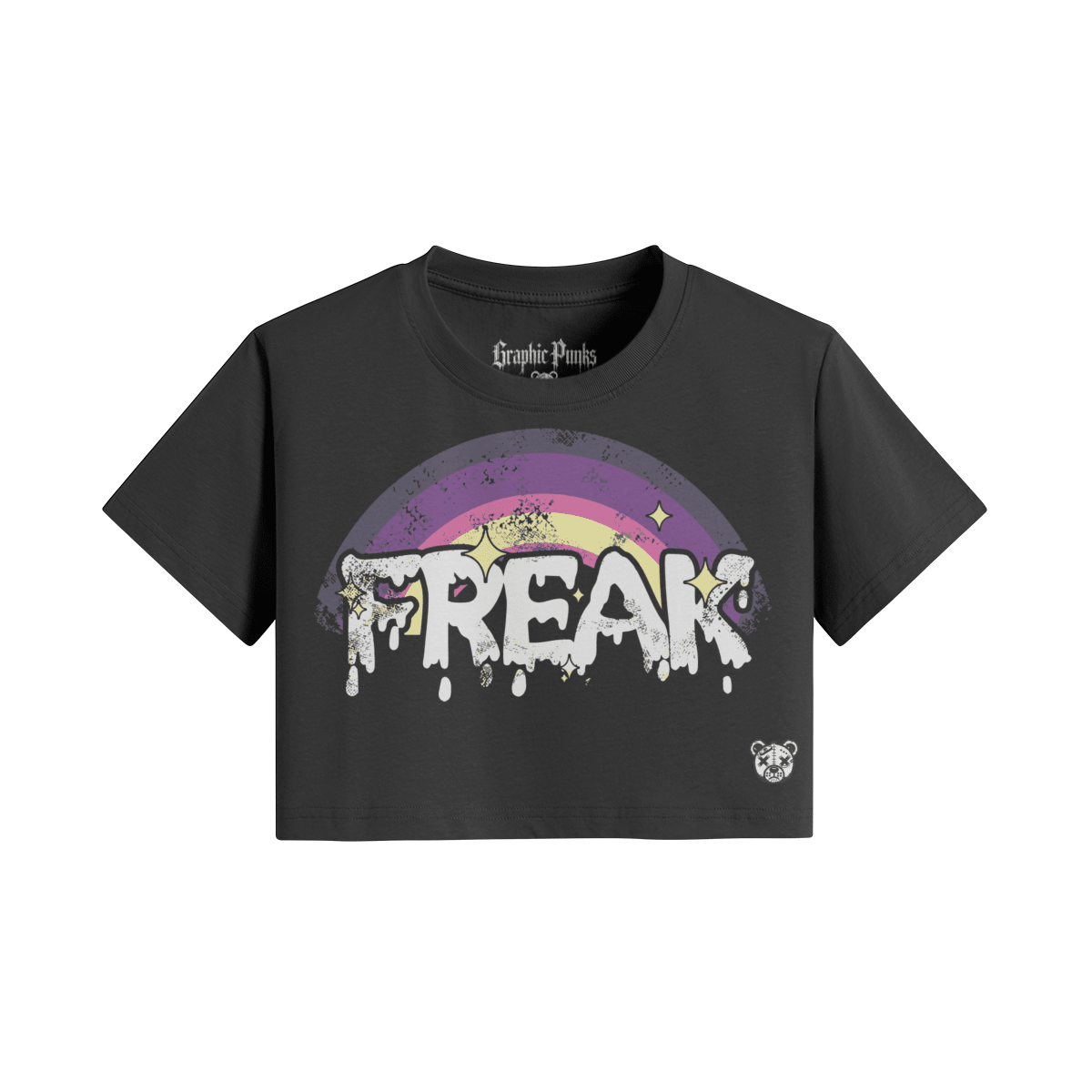 Freak Crop Tee - Graphic Punks