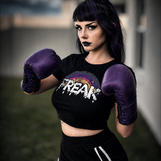 Freak Crop Top - Graphic Punks