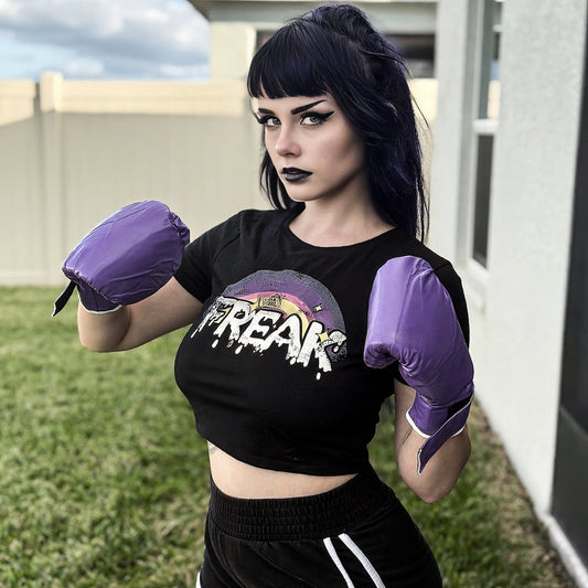 Freak Crop Top - Graphic Punks