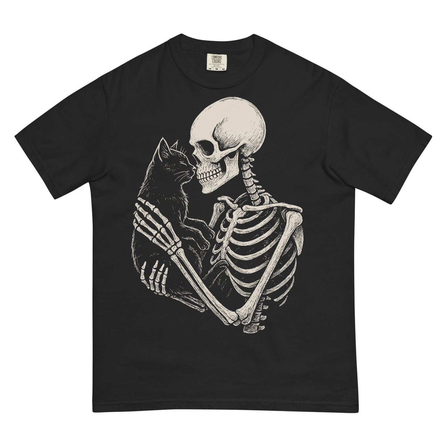 Fur & Bone Garment - Dyed Heavyweight T-Shirt - Graphic Punks