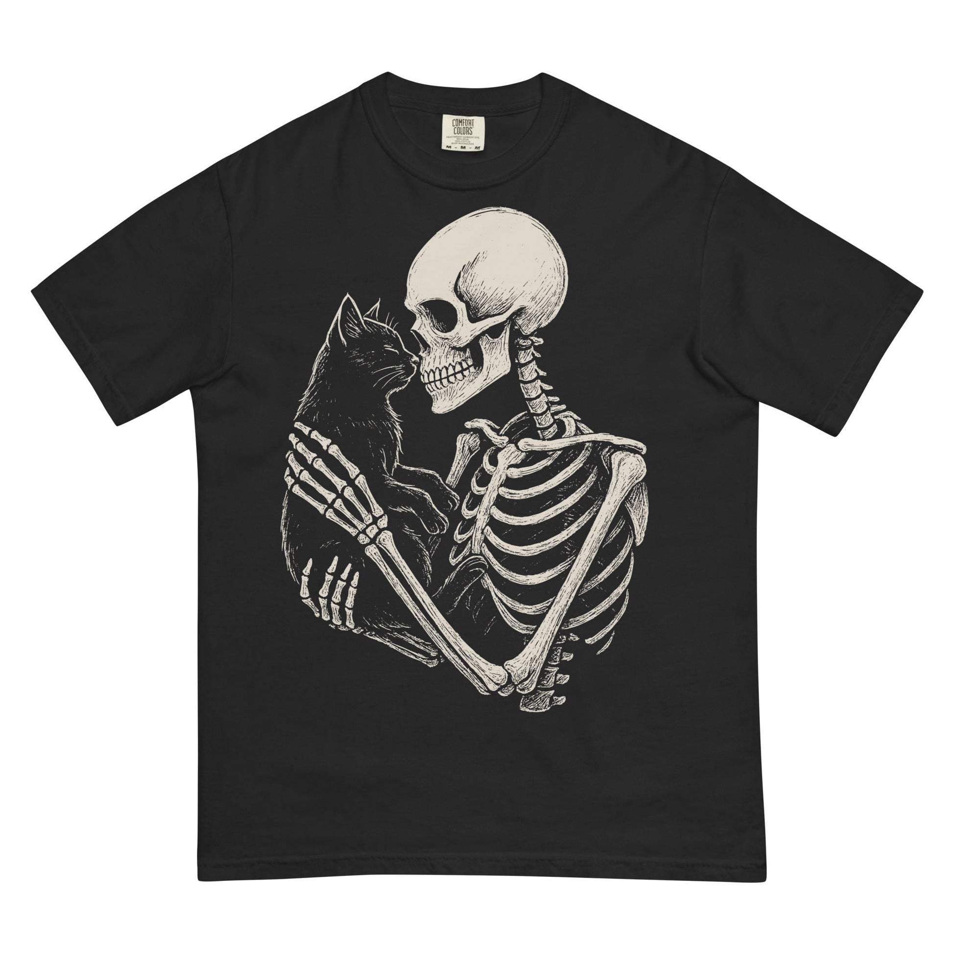 Fur & Bone Garment - Dyed Heavyweight T-Shirt - Graphic Punks