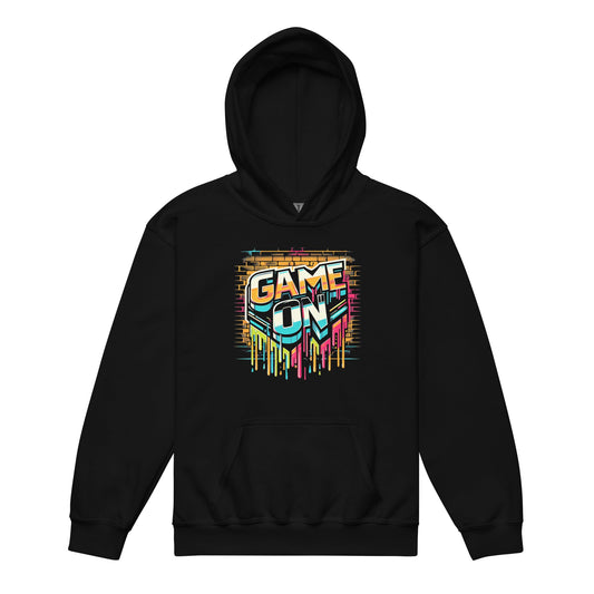 Game On Youth Heavy Blend Hooded Pullover - Graphic Punks