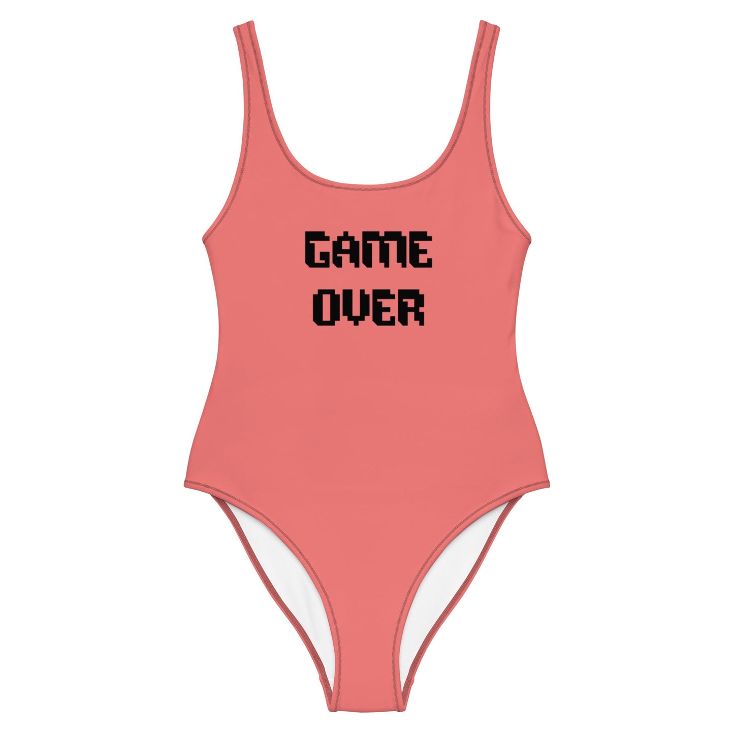 Game Over One - Piece Swimsuit - Graphic Punks