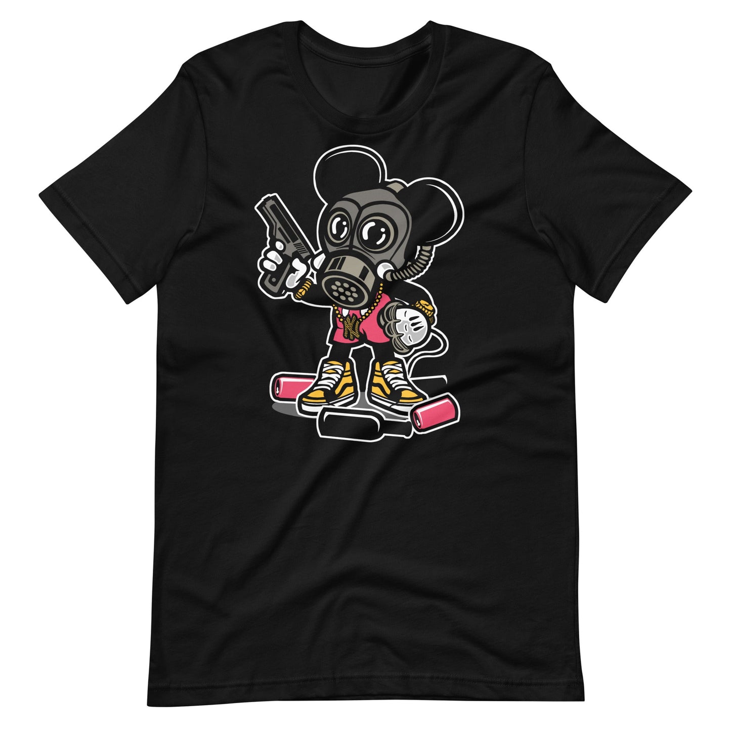 Gangsta Mouse Unisex t - shirt - Graphic Punks