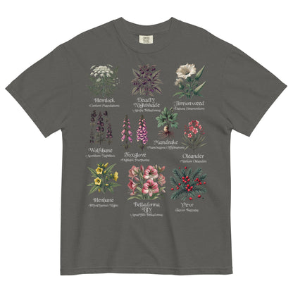 Garden of Shadows Garment - Dyed Heavyweight T-Shirt - Graphic Punks