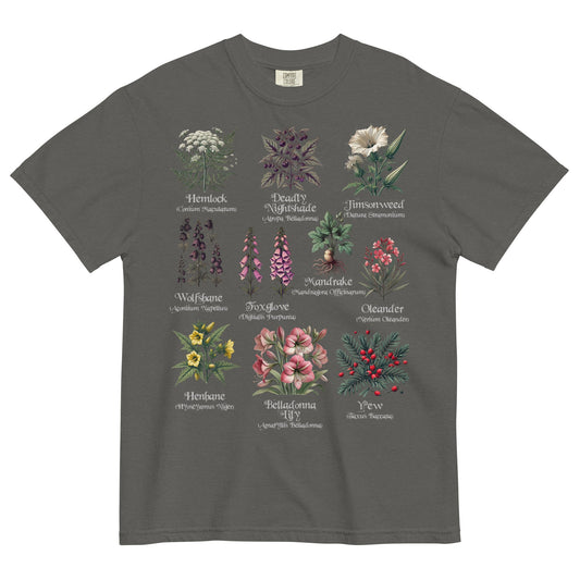 Garden of Shadows Garment - Dyed Heavyweight T-Shirt - Graphic Punks