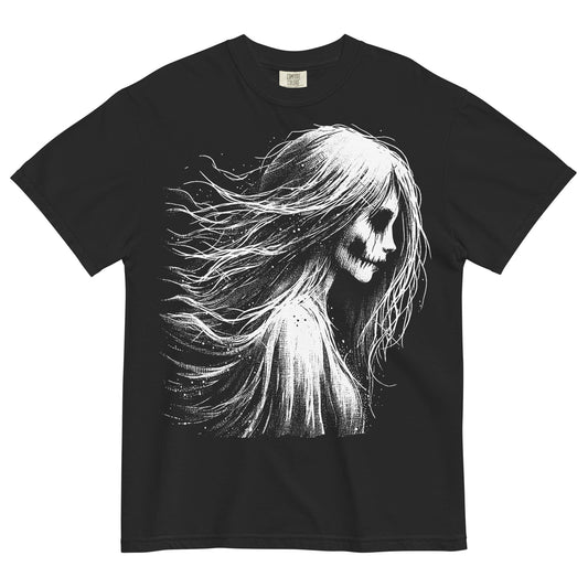 Ghost Girl Garment - Dyed Heavyweight T-Shirt - Graphic Punks