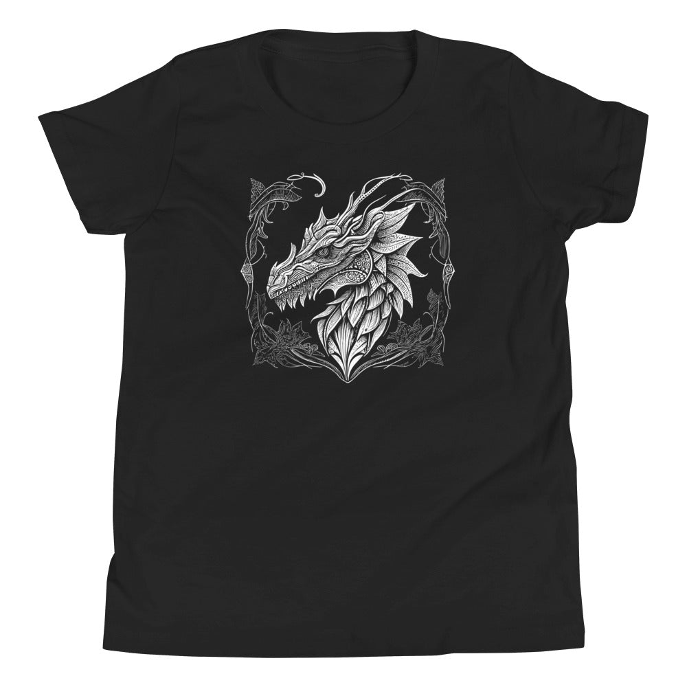 Gothic Dragon Youth Short Sleeve Tee - Graphic Punks