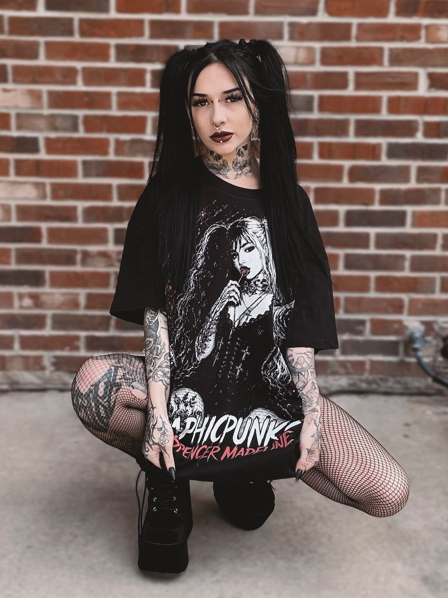 Graphic Punks × Spencer Madeline Tee - Graphic Punks