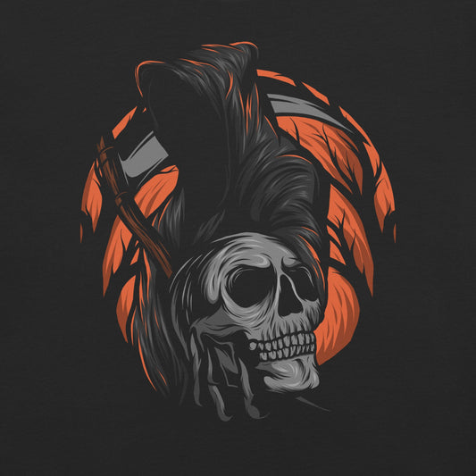 Grim Reaper Garment - Dyed Heavyweight T-Shirt - Graphic Punks