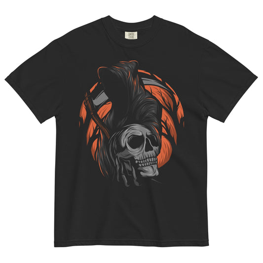 Grim Reaper Garment - Dyed Heavyweight T-Shirt - Graphic Punks