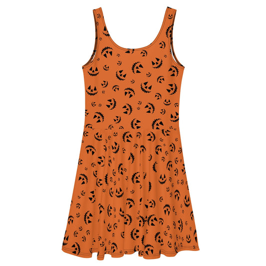 Haunted Harvest Skater Dress - Graphic Punks