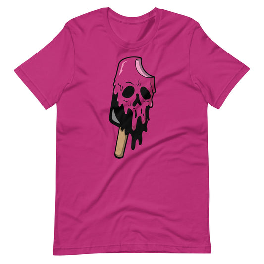 Ice Cream Skull Unisex t - shirt - Graphic Punks