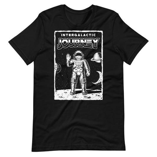 Intergalactic Journey Unisex t - shirt - Graphic Punks