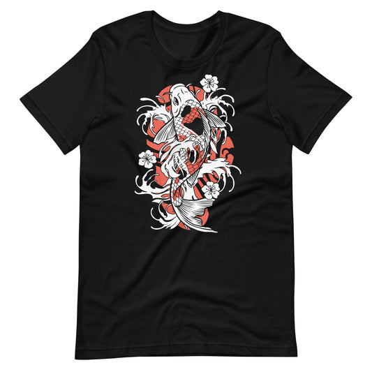 Koi Fish Tattoo Unisex Tee - Graphic Punks