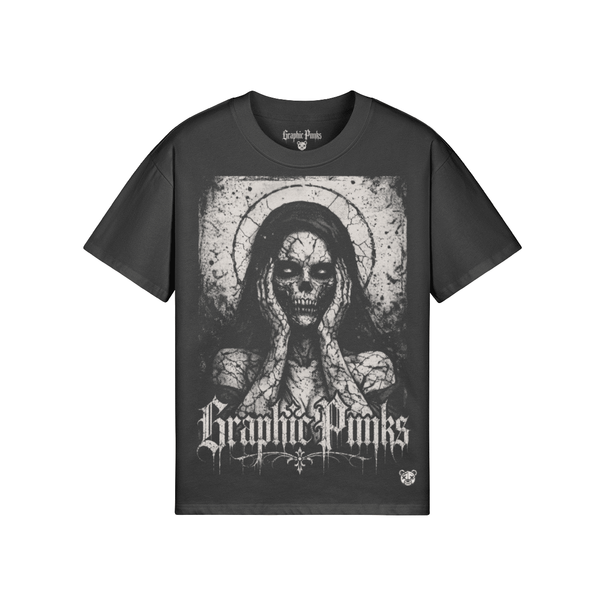 Ledger Oversized Tee - Graphic Punks