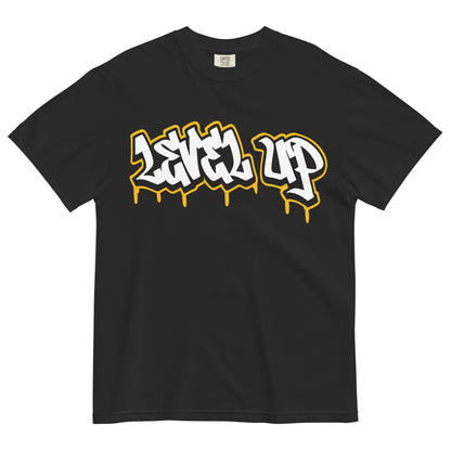 Level Up Garment - Dyed Heavyweight T-Shirt - Graphic Punks