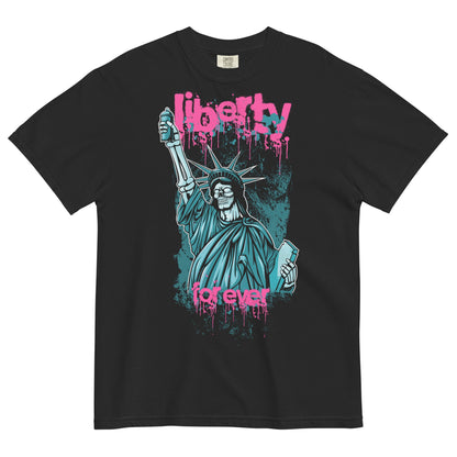 Liberty Forever Garment - Dyed Heavyweight T-shirt - Graphic Punks