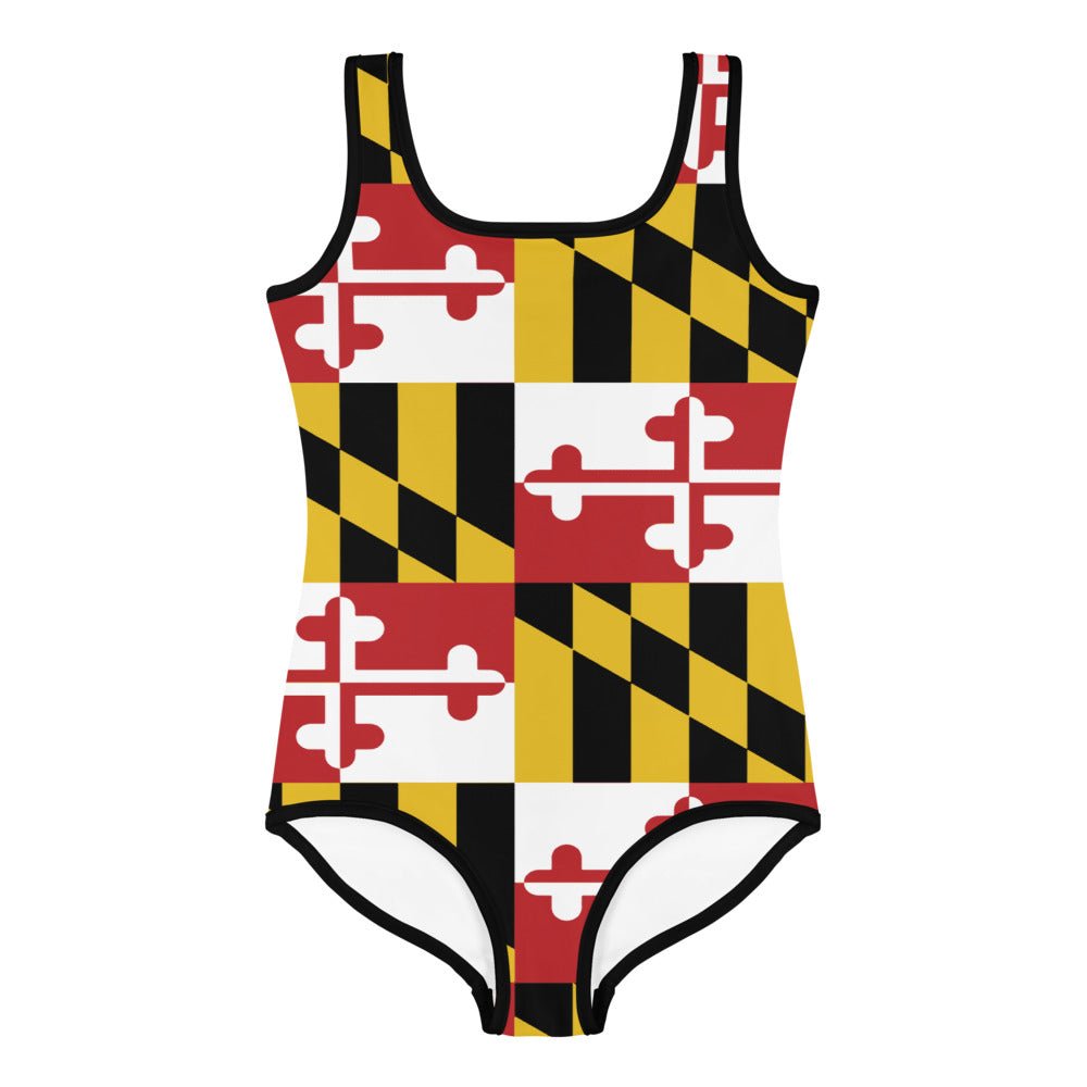 Maryland Flag Kids Swimsuit - Graphic Punks