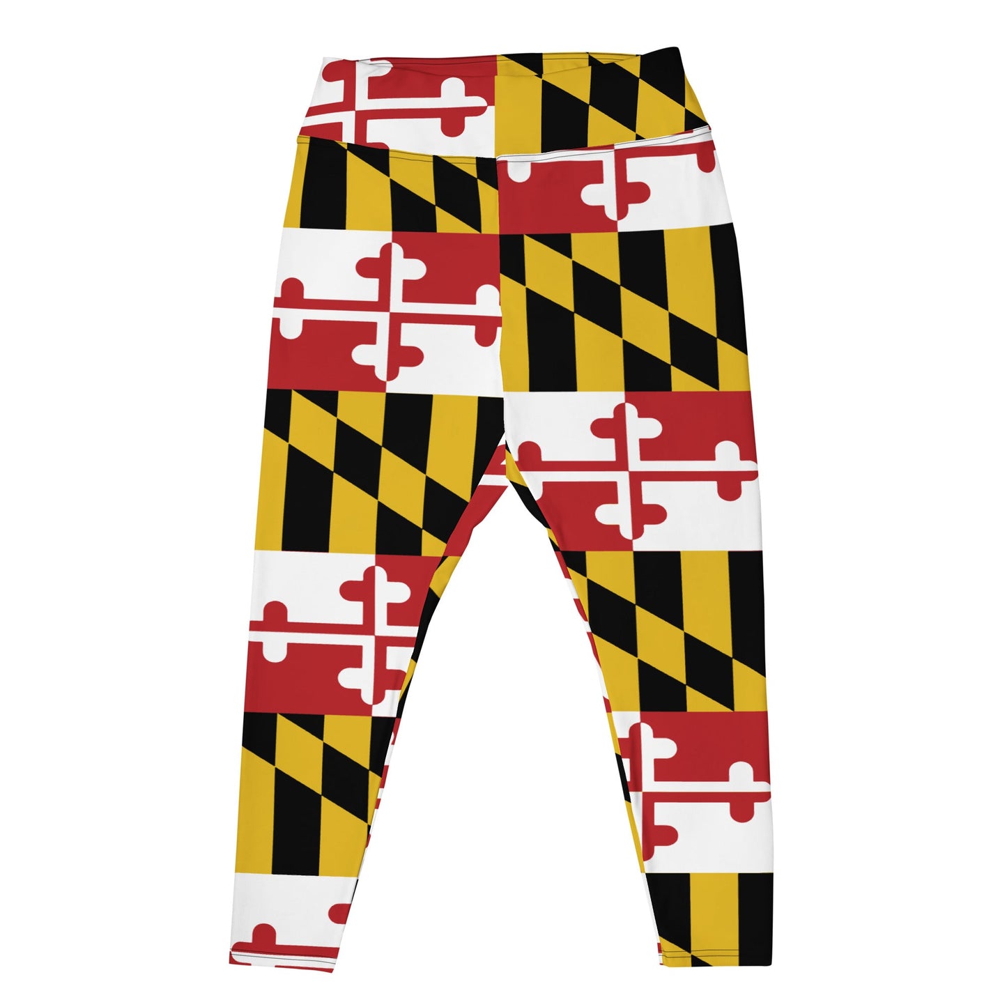 Maryland Flag Plus Size Leggings - Graphic Punks