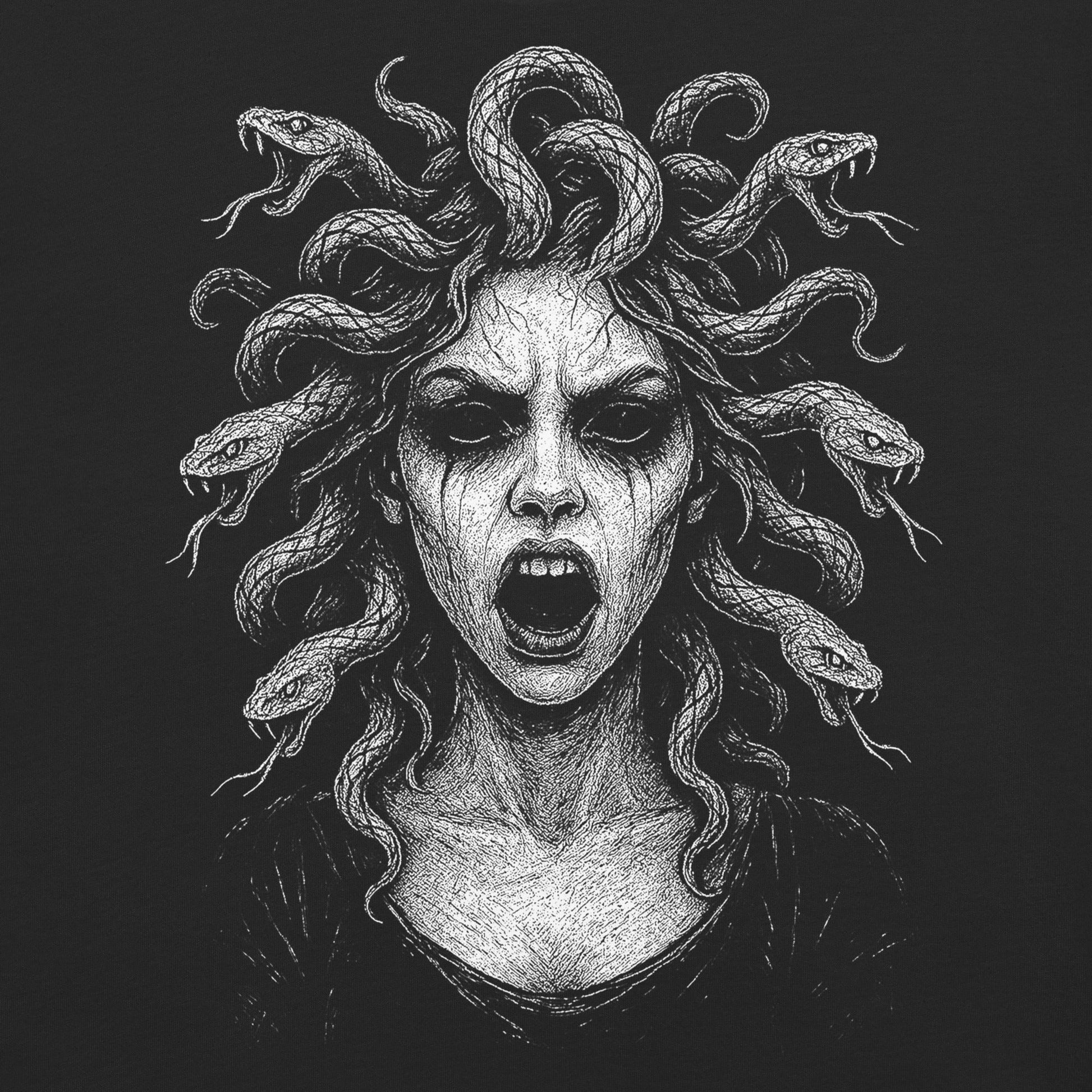 Medusa Garment - Dyed Heavyweight T-Shirt - Graphic Punks